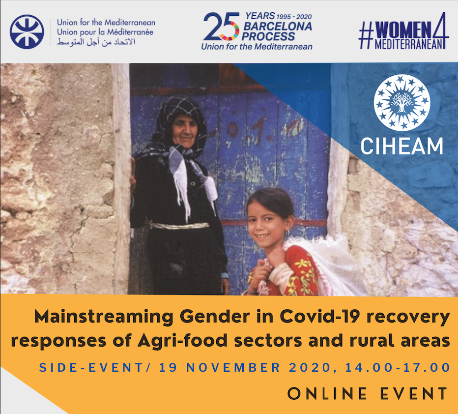 Mainstreaming gender in recovery responses of agri-food sectors and rural areas