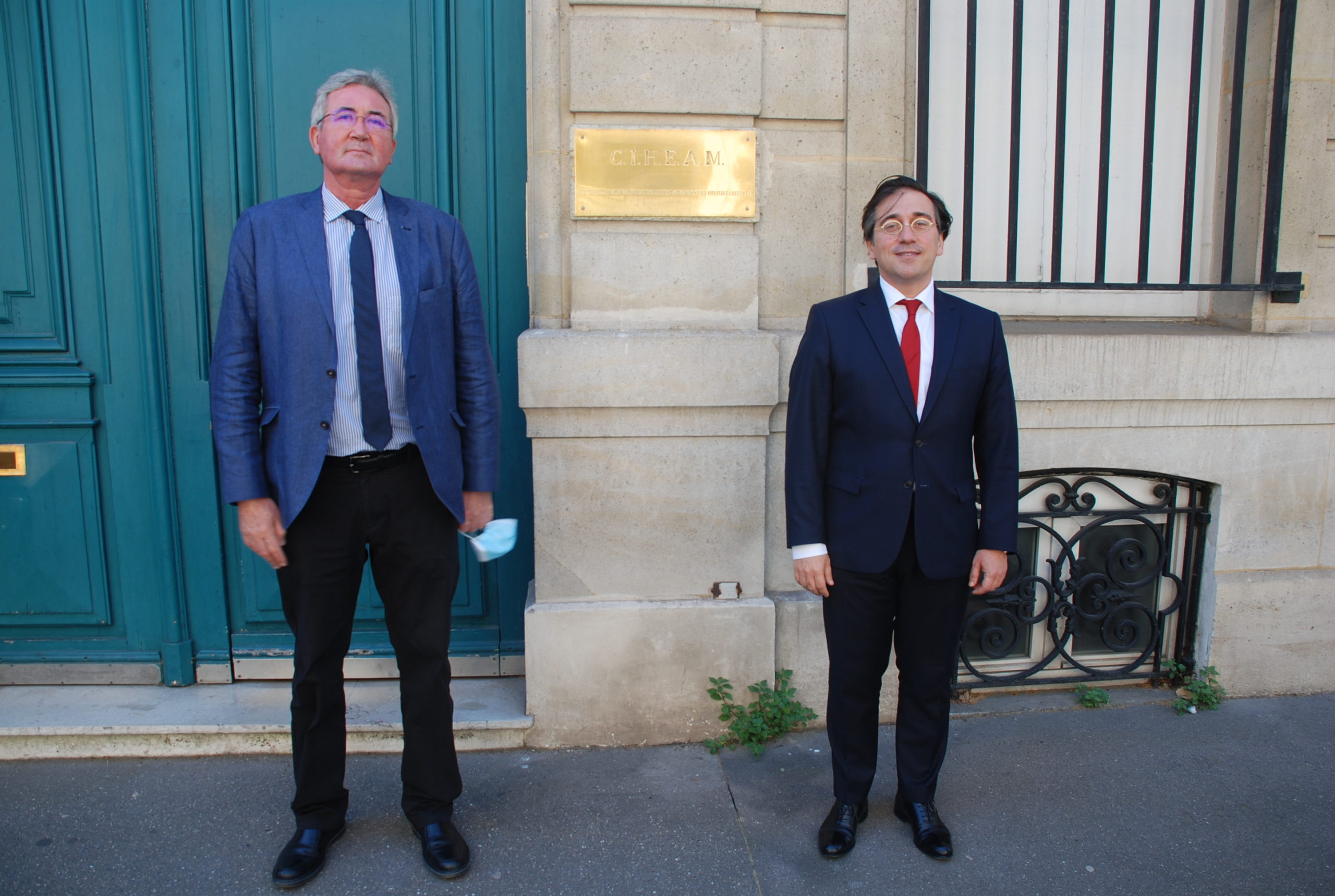 VISIT of Mr JOSÉ MANUEL ALBARES BUENO, AMBASSADOR OF SPAIN IN FRANCE AT THE CIHEAM