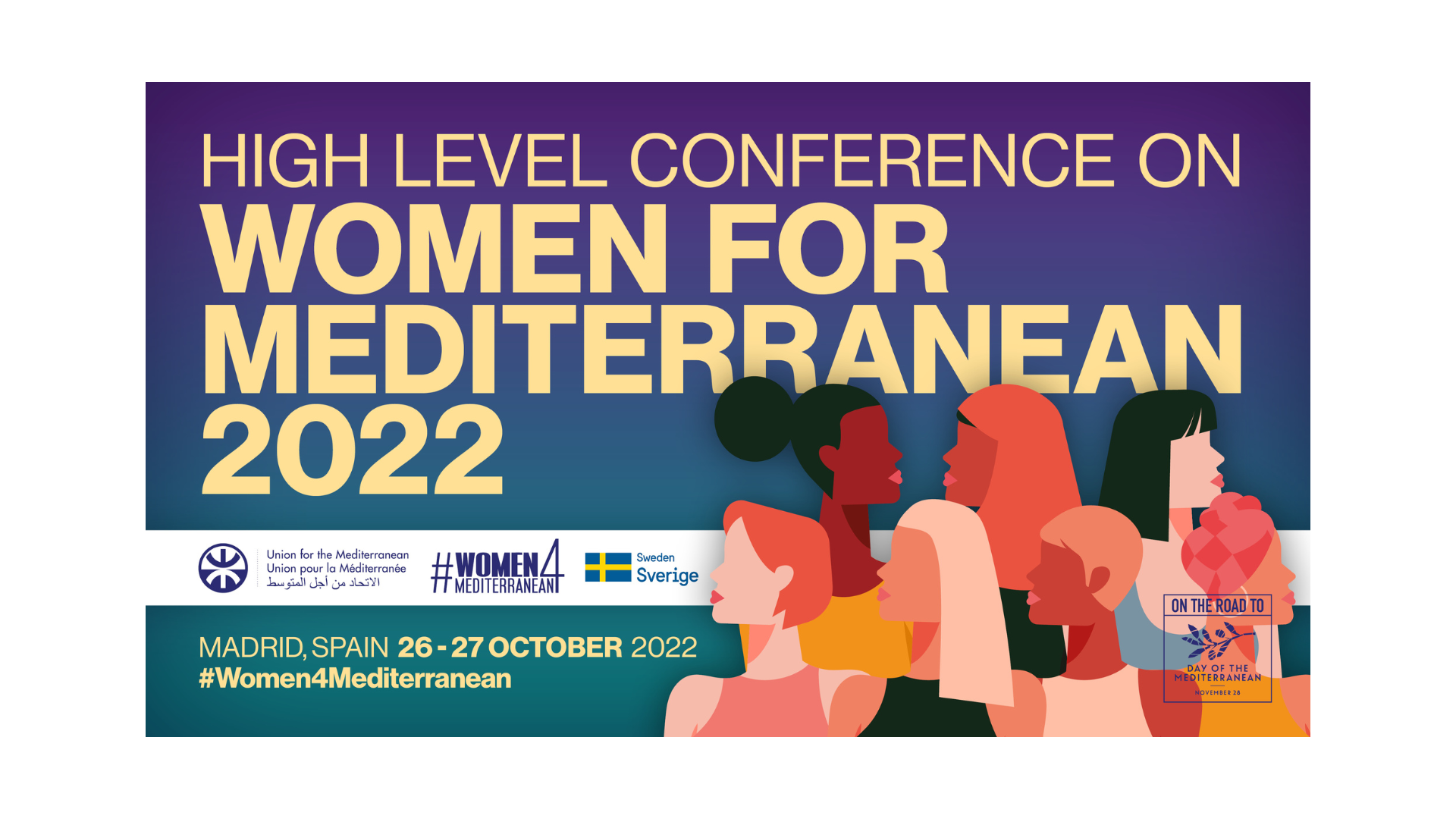 HIGH-LEVEL CONFERENCE ON WOMEN FOR MEDITERRANEAN 2022