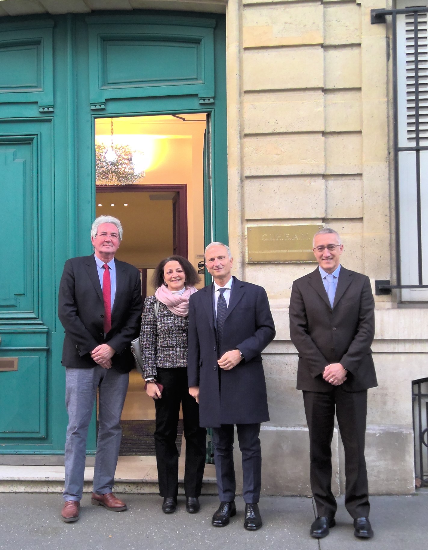 THE CIHEAM WELCOMES  THE PERMANENT REPRESENTATIVE OF ITALY TO INTERNATIONAL ORGANISATIONS IN PARIS