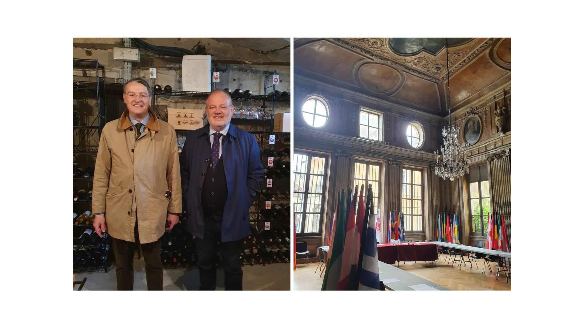 The CIHEAM Secretary General visits the International Organization of Vine and Wine in Dijon