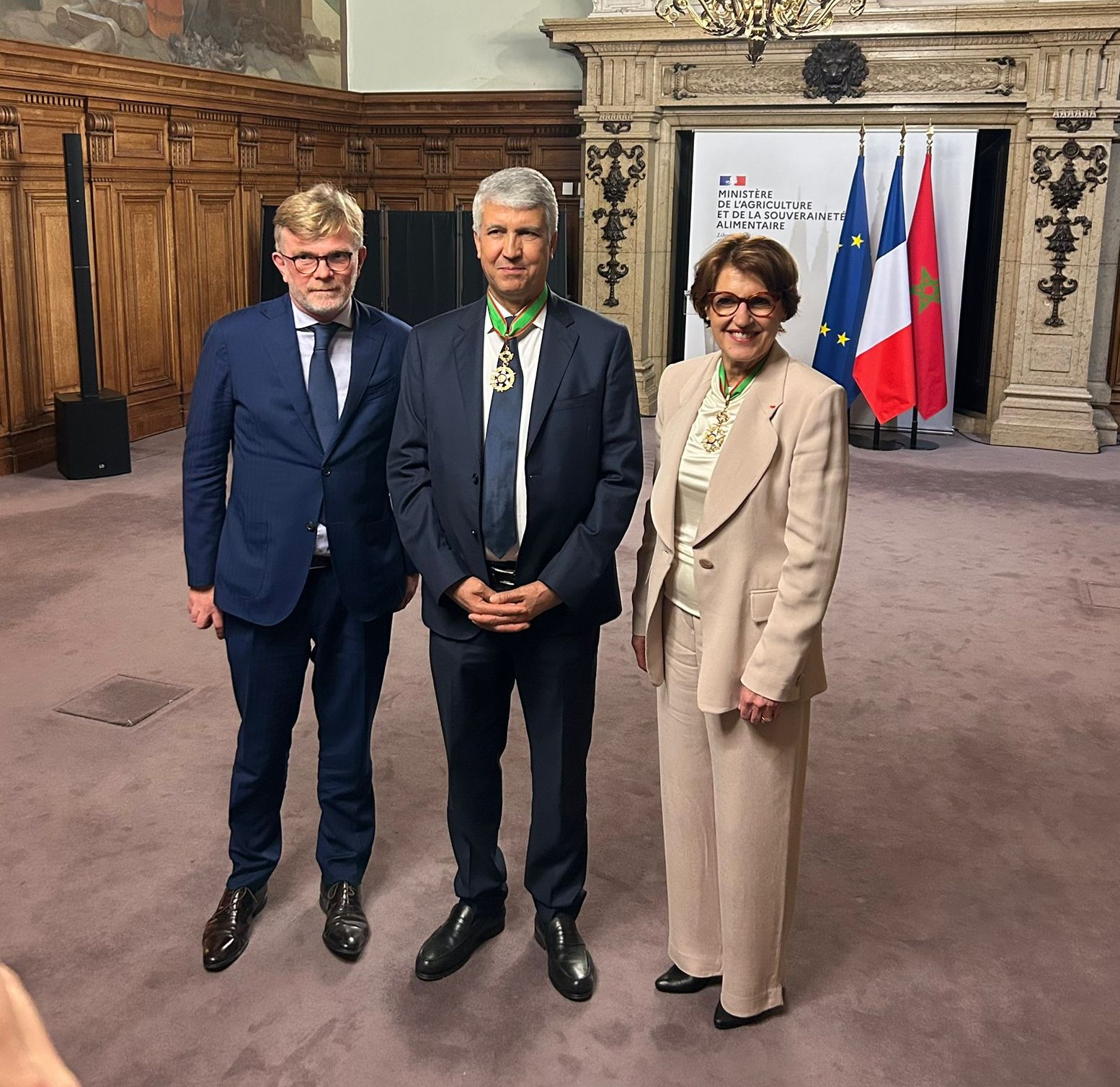 Mohammed Sadiki, décoré de l’Ordre du Mérite Agricole