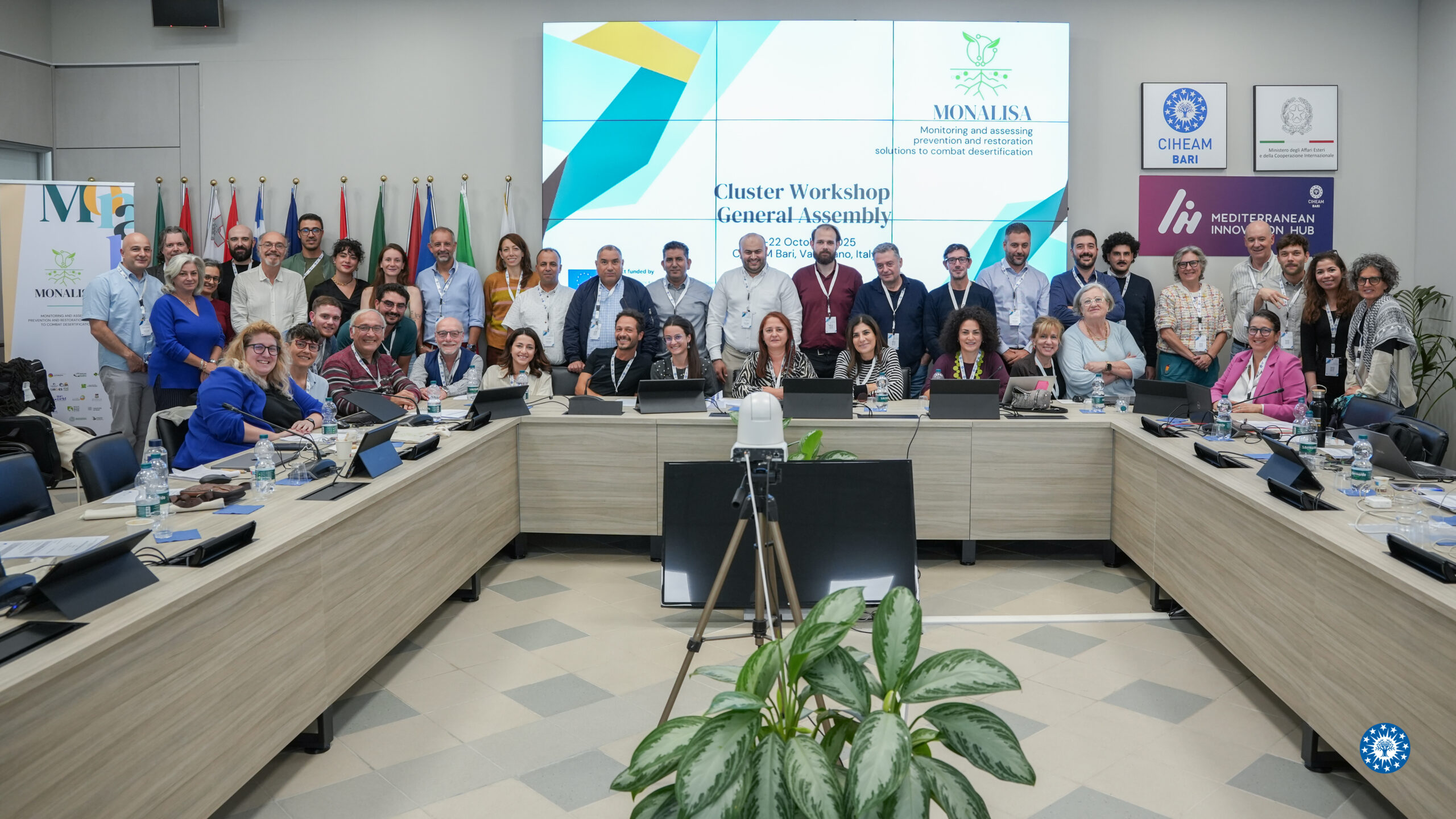 Atelier de mise en réseau MONALISA et première Assemblée générale du consortium